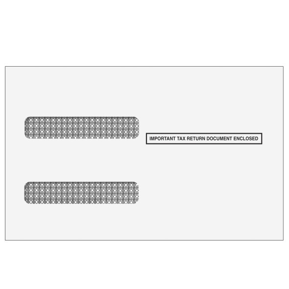4up W-2 Double Window Envelope (for Inserting Equipment) 4up W-2 Double Window Envelope (for Inserting Equipment)