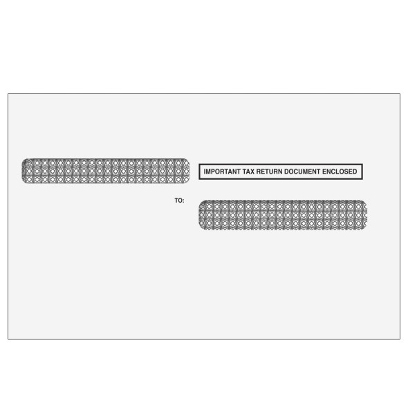4up Quadrant W-2 Double Window Envelope - Moisture Seal (for Inserting Equipment) 4up Quadrant W-2 Double Window Envelope - Moisture Seal (for Inserting Equipment)