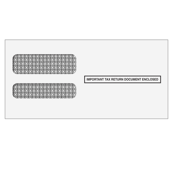 3up W-2 Double Window Envelopes (Self Seal) 3up W-2 Double Window Envelopes (Self Seal)
