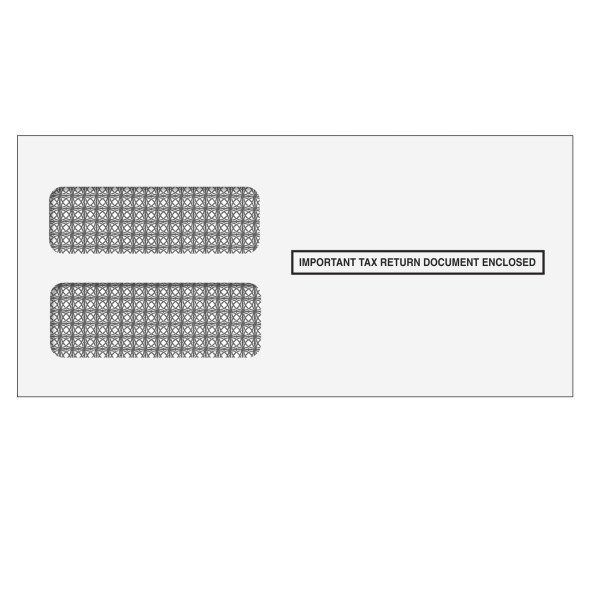3up 1099 Double Window Envelope (Self Seal) 3up 1099 Double Window Envelope (Self Seal)