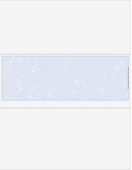 Blank Business Checks In Middle - Better Security