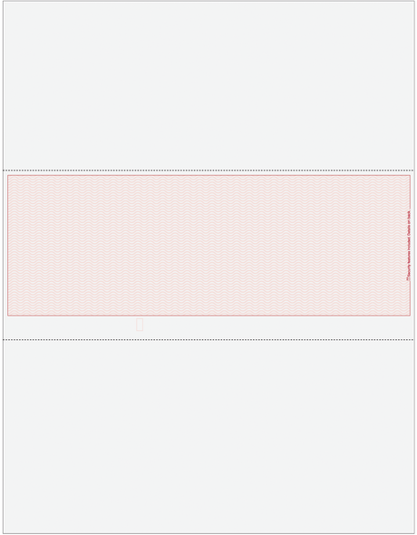 Wave Blank Business Checks in Middle