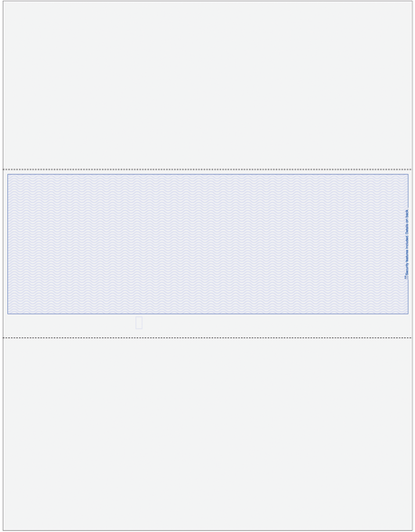 Wave Blank Business Checks in Middle
