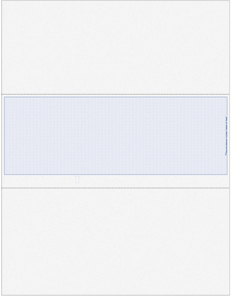 Wave Blank Business Checks in Middle