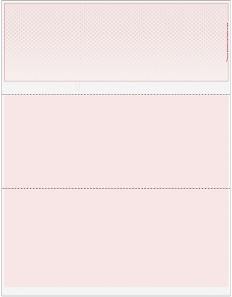 Lattice Blank Business Checks on Top