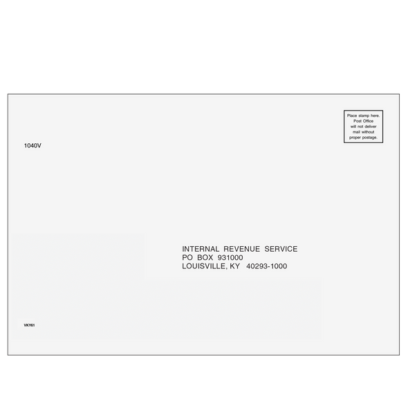 1040-V Envelope - Louisville, KY