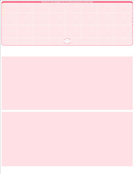 Linen Blank Business Checks on Top Linen Blank Business Checks on Top