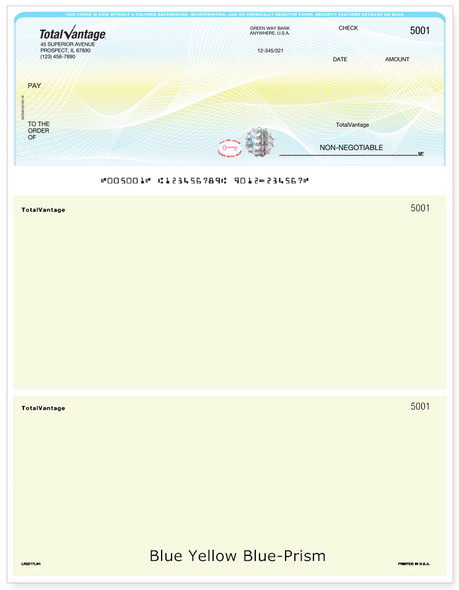 Prism Hologram on Top Imprinted