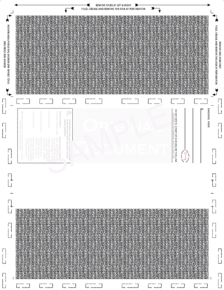 Check, Void Pantograph, Teal 328 28#, 8-1/2" x 11" Z-Fold - 500 Qty Check, Void Pantograph, Teal 328 28#, 8-1/2" x 11" Z-Fold - 500 Qty