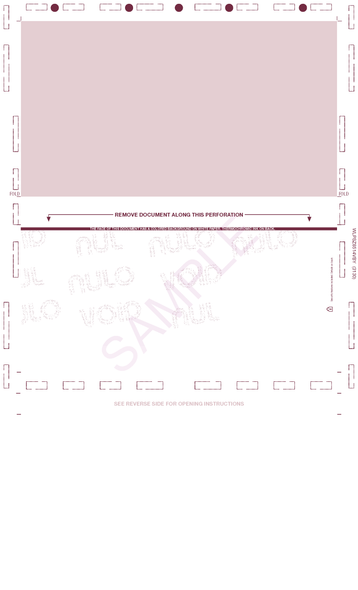 Check, Void Pantograph, Burgundy 209 28#, 8-1/2" x 14" Z-Fold - 500 Qty Check, Void Pantograph, Burgundy 209 28#, 8-1/2" x 14" Z-Fold - 500 Qty