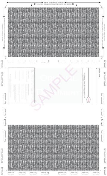 Check, Void Pantograph, Burgundy 209 28#, 8-1/2" x 14" Z-Fold - 500 Qty Check, Void Pantograph, Burgundy 209 28#, 8-1/2" x 14" Z-Fold - 500 Qty