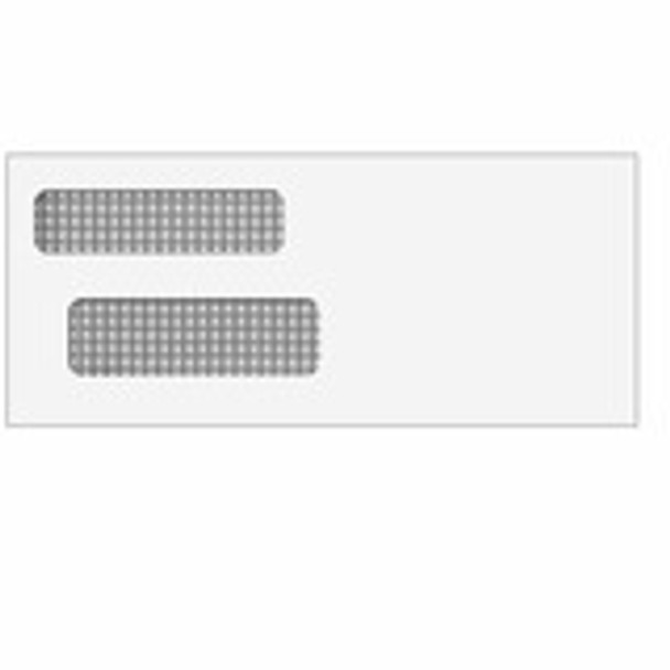 6861 - #9 Double Window Envelope (Moisture Seal)