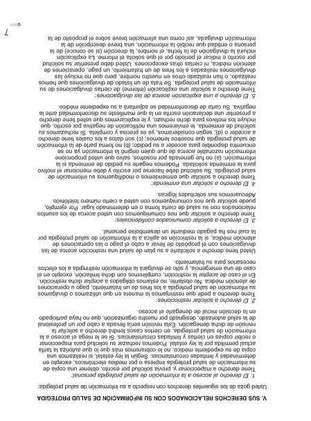 Notice of Privacy Practices (Spanish) - 250/Pk, Page 8