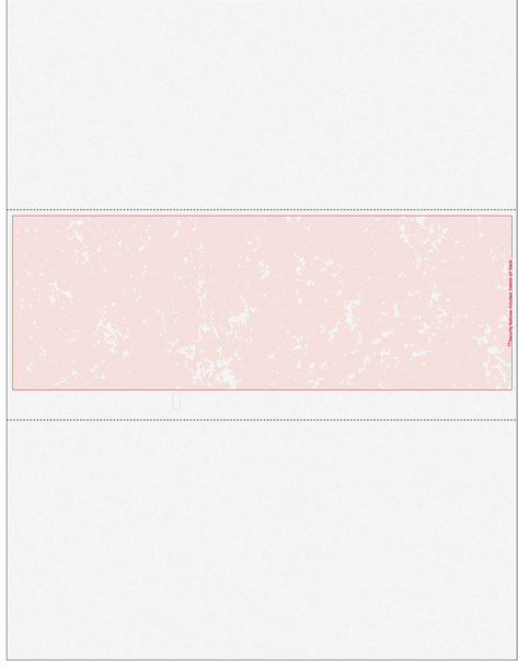 Marble Blank Business Checks in Middle - Good Security- Marble Burgundy