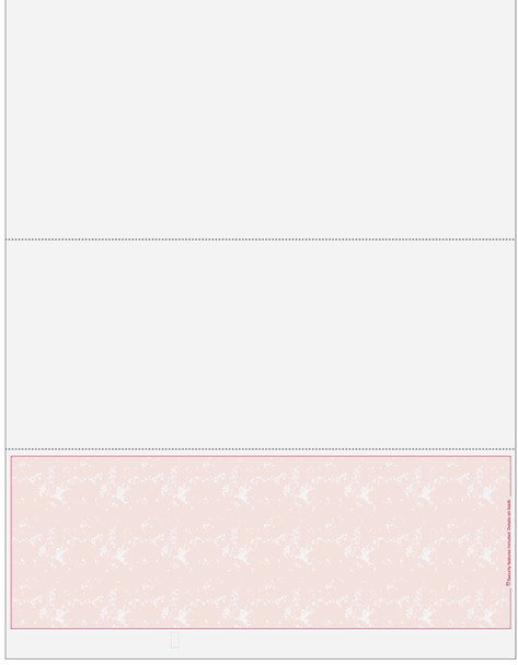 Marble Blank Business Checks on Bottom - Good Security-Marble Burgundy