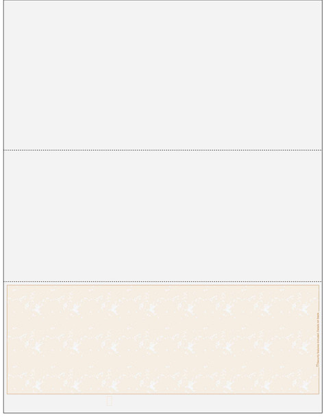 Marble Blank Business Checks on Bottom - Good Security-Marble Tan