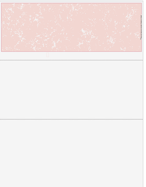 Marble Blank Business Checks on Top - Burgundy- Better Security