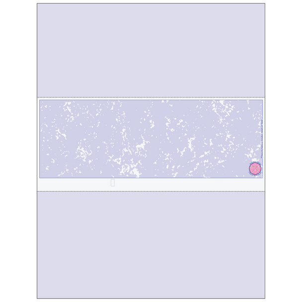 Blank Business Checks In Middle - Better Security