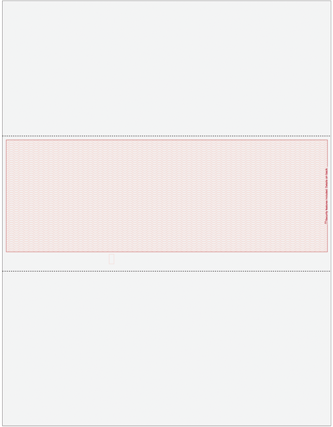 Wave Blank Business Checks in Middle