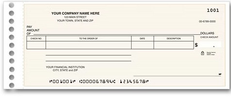 Compact General Expense Check