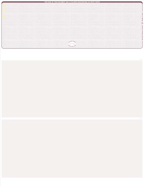 Linen Blank Business Checks on Top-Burgundy