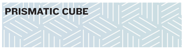 Prismatic Cube Blank Business Checks