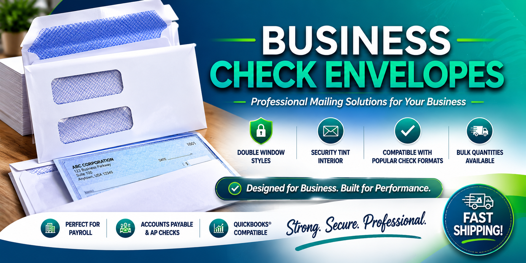 Business Check Envelopes