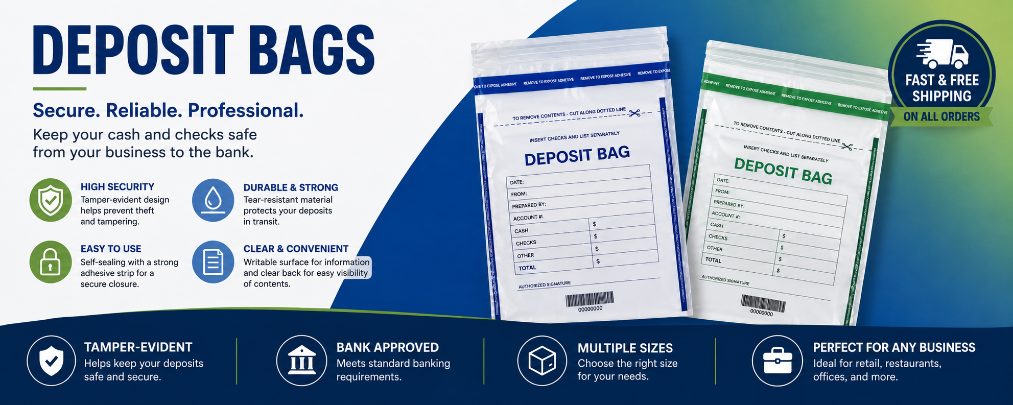 Deposit Bags