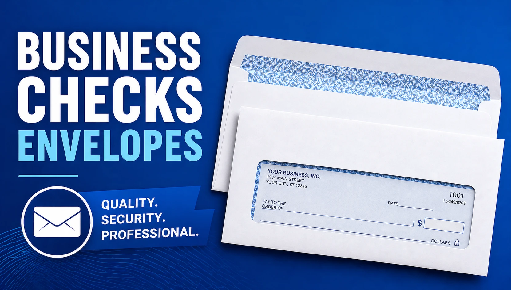 Business Check Envelopes
