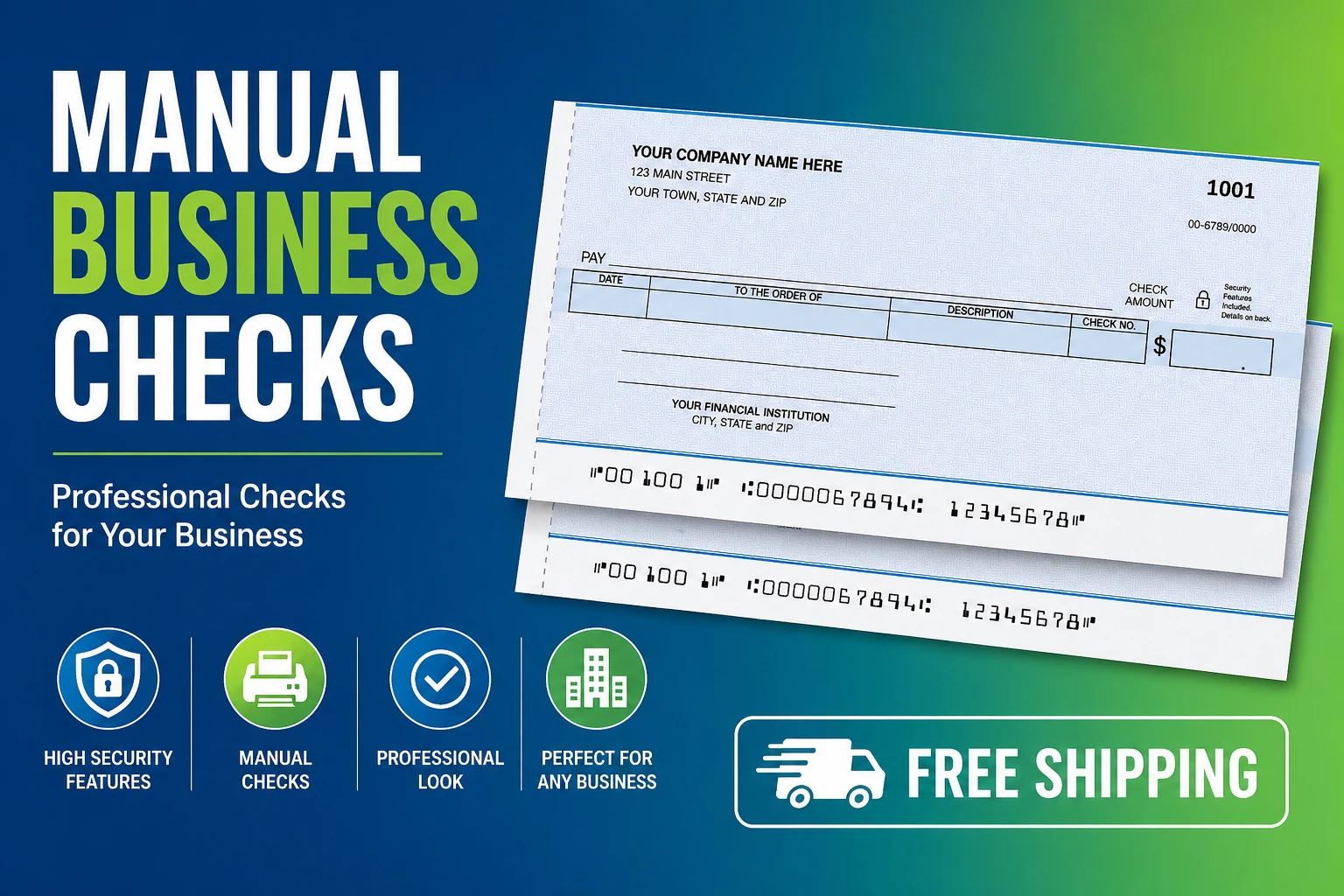 Manual Business Checks