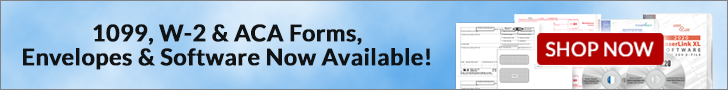 2025 Tax Forms and Envelopes
