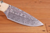 Fang, II, Damascus, Knife,