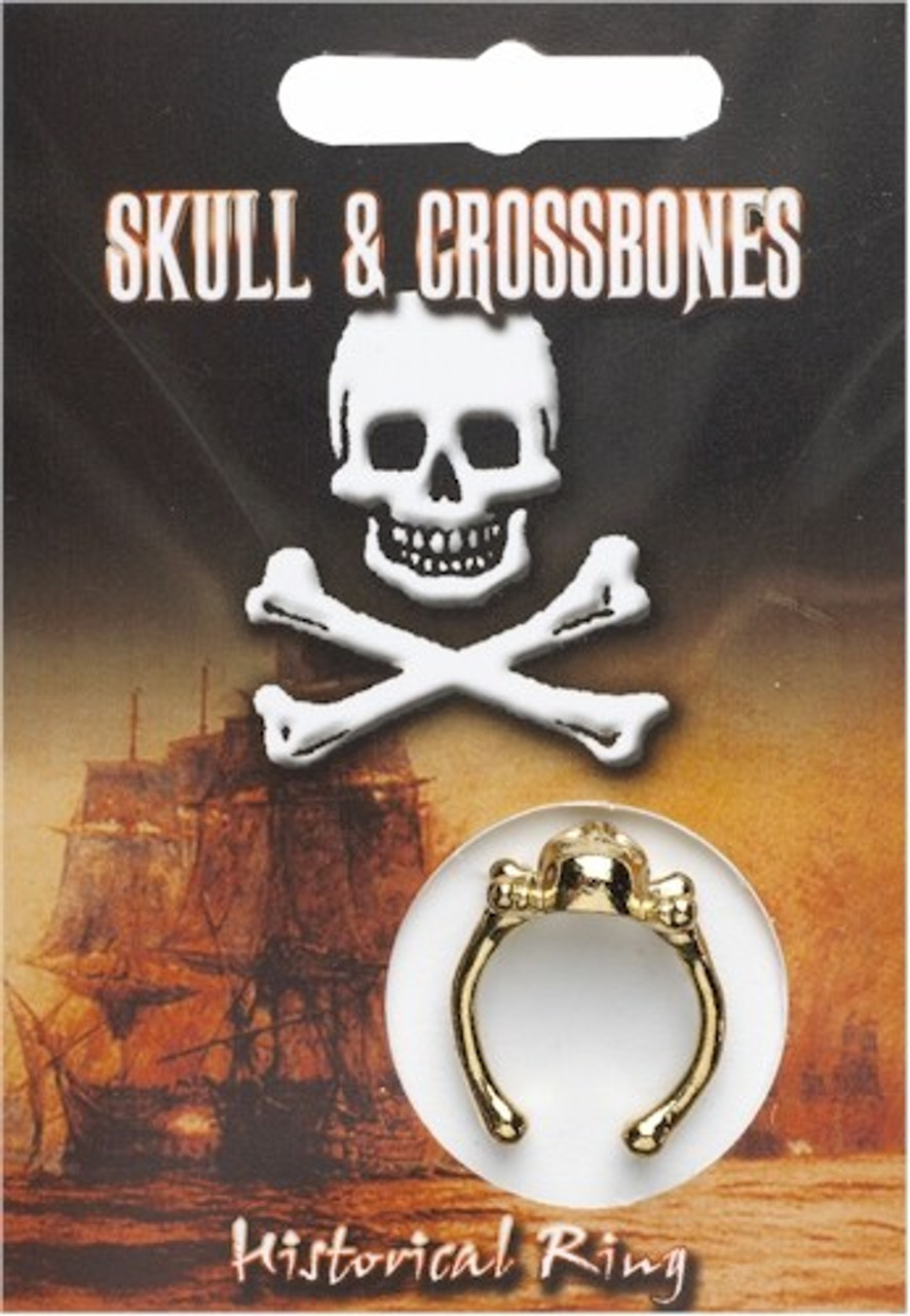 Skull And Crossbones Ring – Chrome Cult