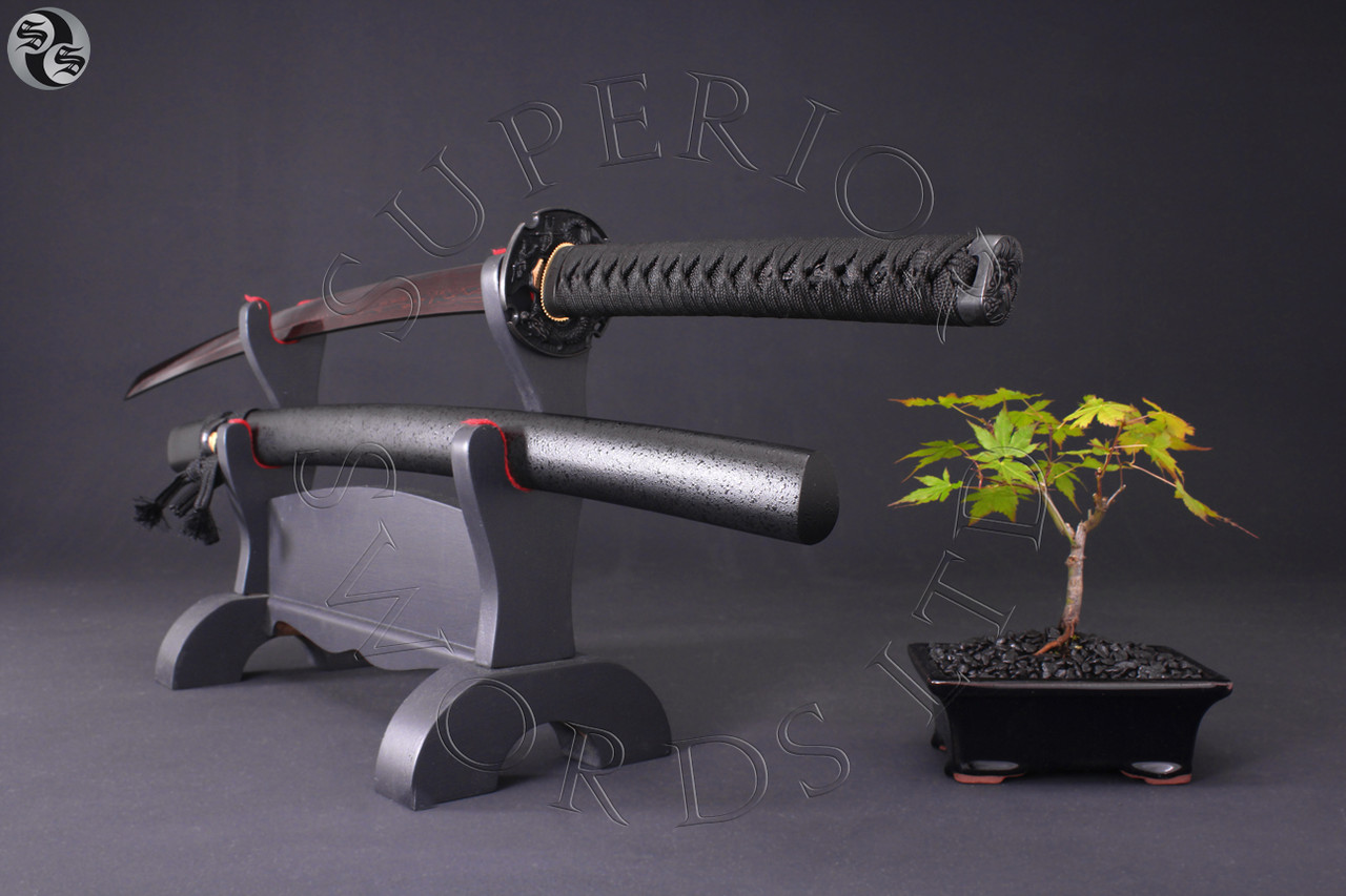 Tatsu Katana - Coloured Damascus - Citadel Merchants Ltd