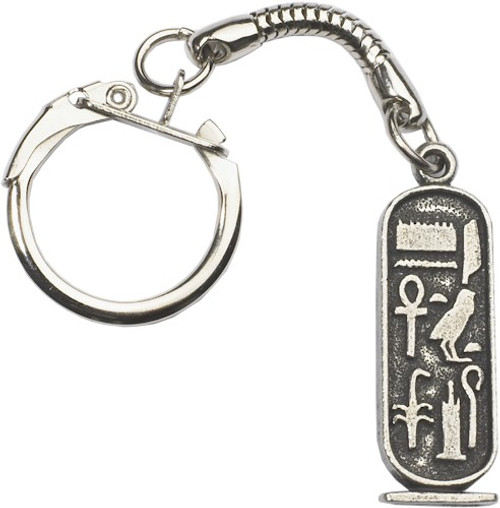 tutankhamun, Cartouche, , trinket, key, ring, pewter, 