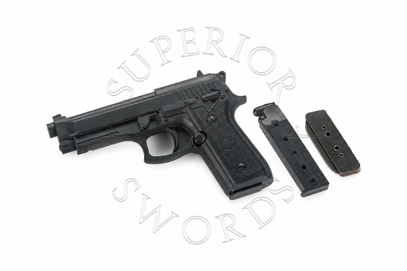 Rubber, Prop, Pistol, w/ Magazine,
