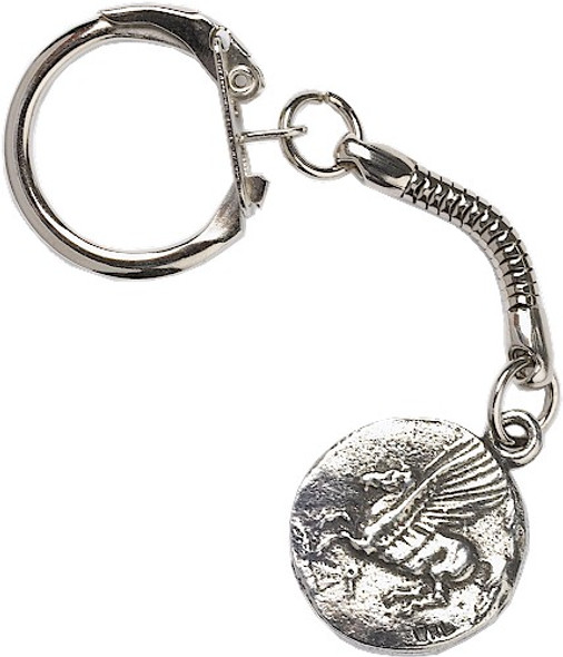 Greek Coin Key-Ring