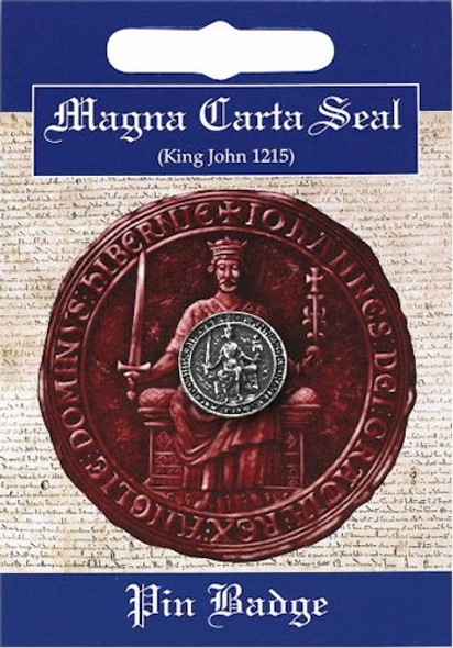 Magna, Carta, medieval, trinket, Jewelry, jewellery, pin, badge, pewter, 