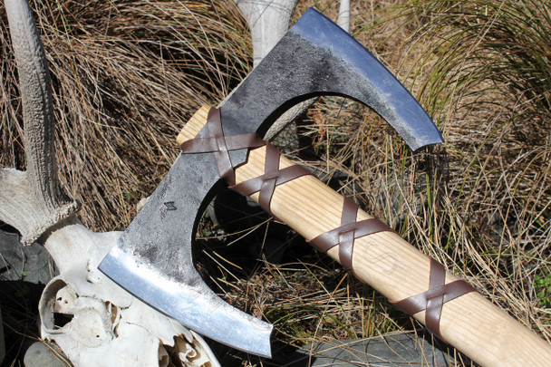Hrafner, Double, Headed, Viking, Axe, 
