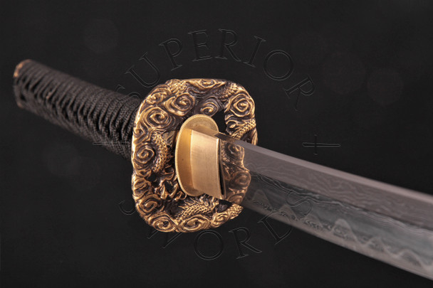 Ryujin Katana - Folded / Clay Tempered