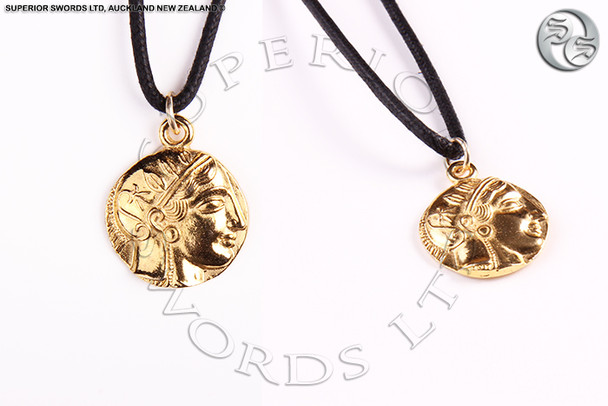 Greek Coin Pendant