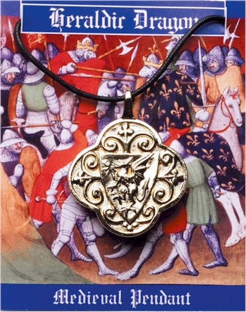 Heraldic Dragon Pendant