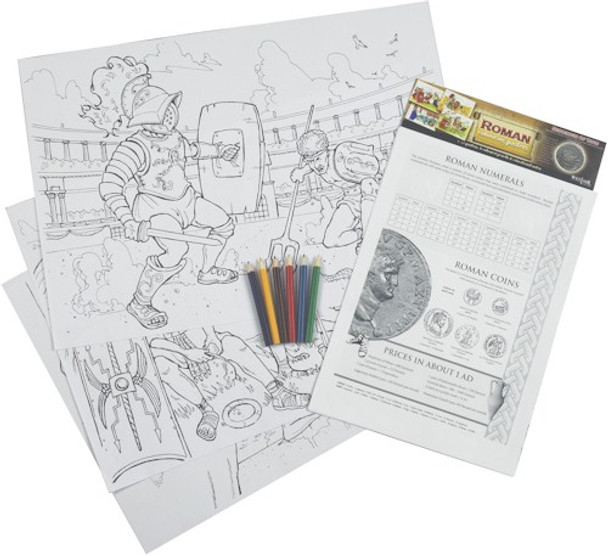 Themed Colouring Posters