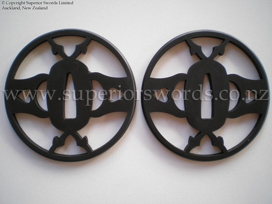 重めの鍔 Heavy tsuba for training 377g Tsuba - TI12 - Citadel Merchants Ltd