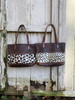 Leopard and Cheetah Panel Tote