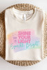 Shine Your Light Sparkle Bright Tee