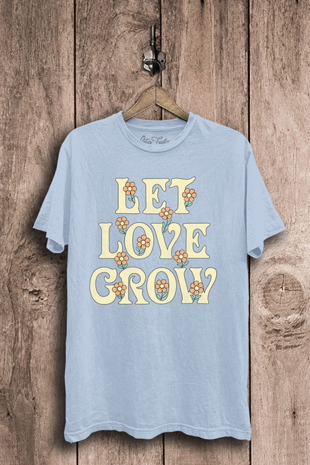 .Let Love Grow Graphic Tee