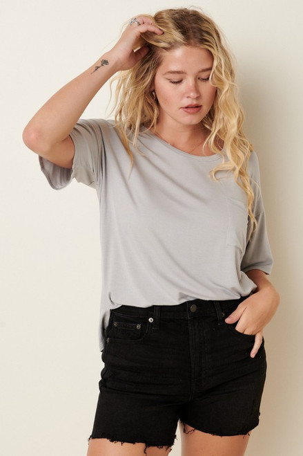 Silver Bullet Oversized Top