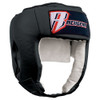 revgear Open Face Leather Headgear - Black 