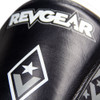 revgear Superlite Light Weight Leather Shin Guards | for Martial Arts and MMA | Black 